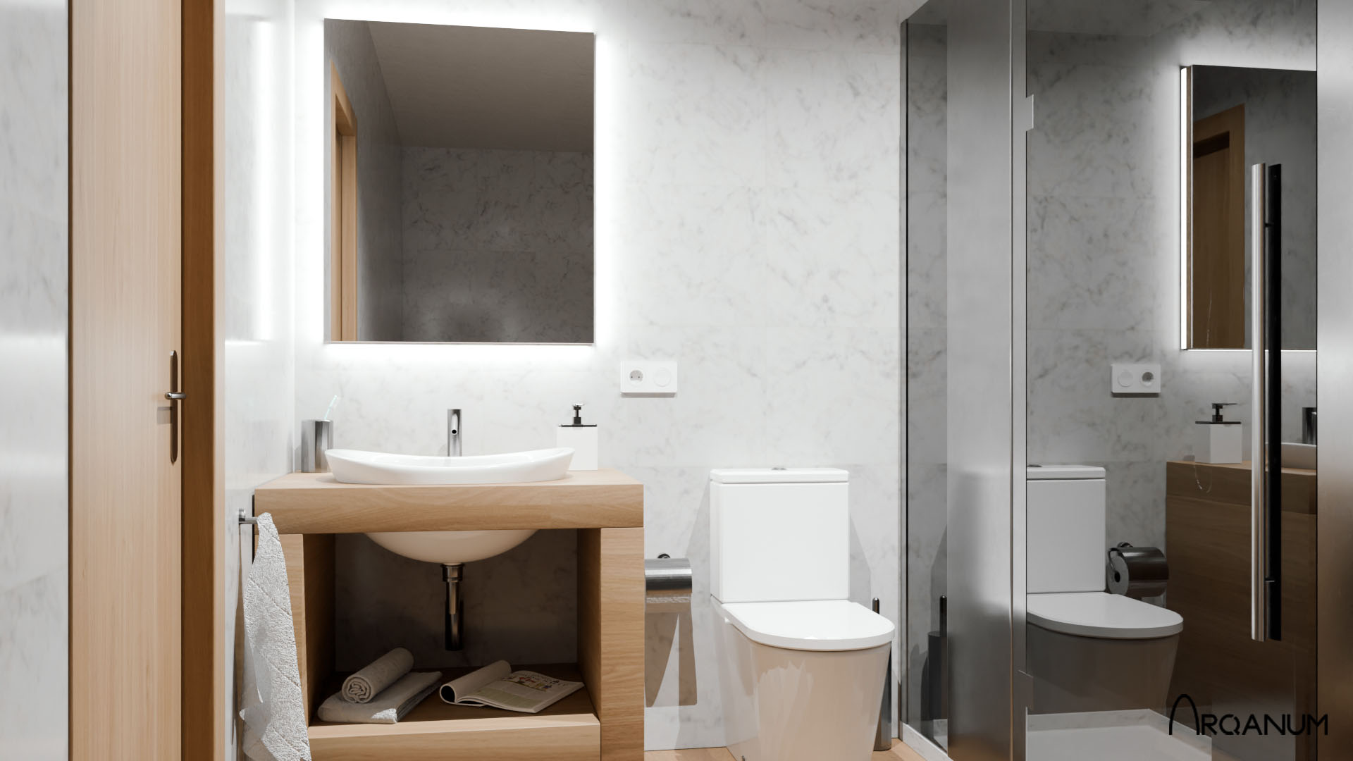 Viviendas en Córdoba, baño